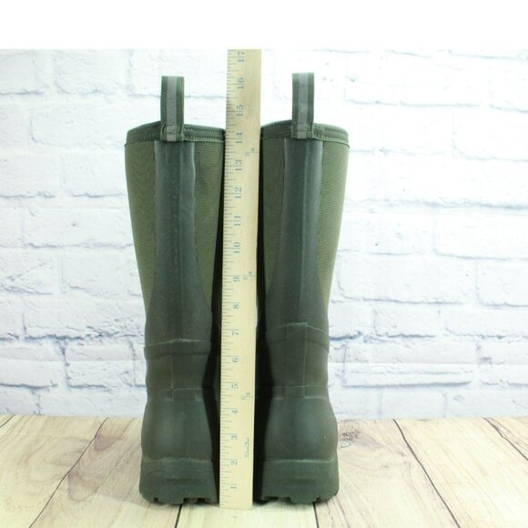 Muck Pathfinder Green Rubber Pull On Waterproof Tall Boots Size 7 M main image 4